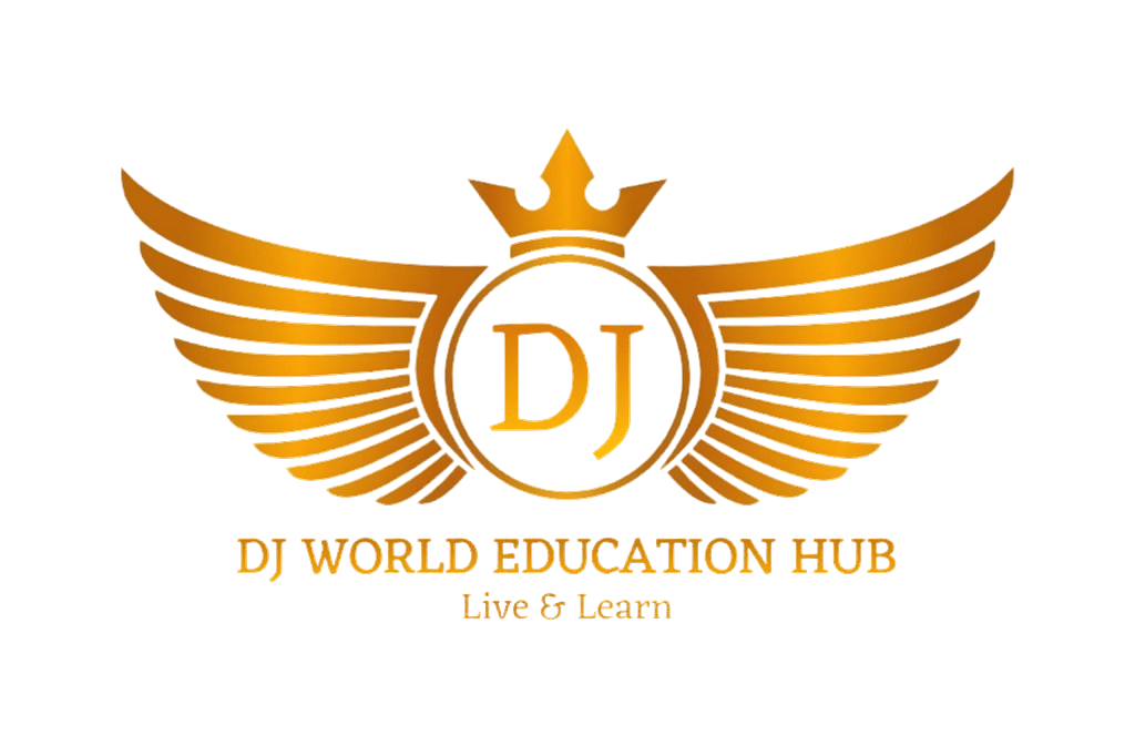 DJ World Education Hub Logo